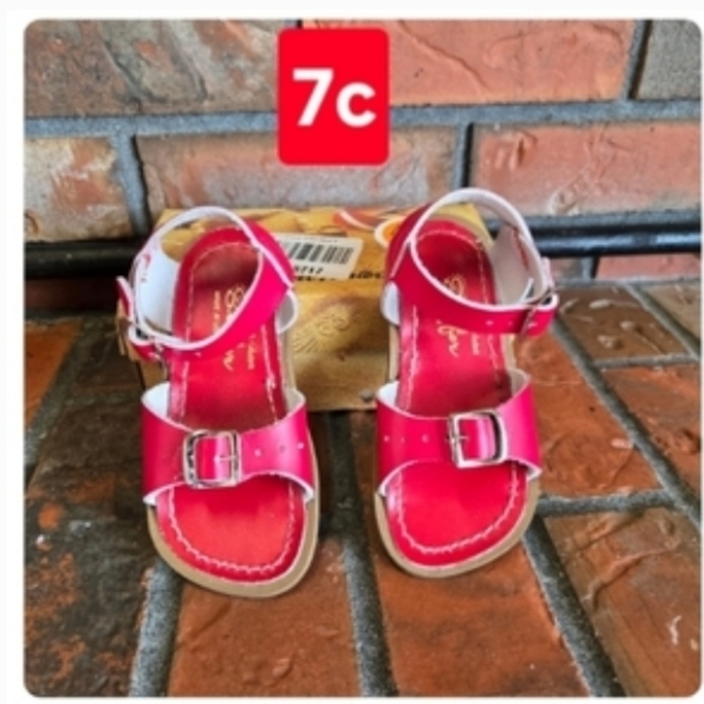 Red Salt Water Sandals